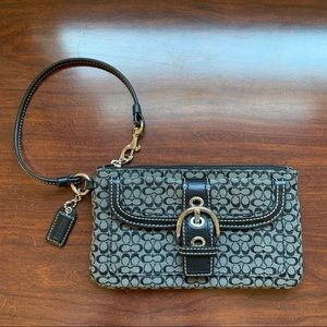 Black Coach Wristlet!